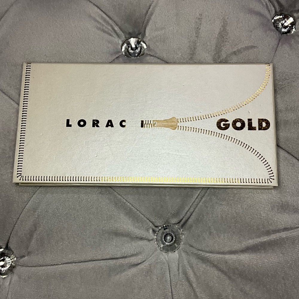 Lorac Unzipped Gold Eye Shadow Palette